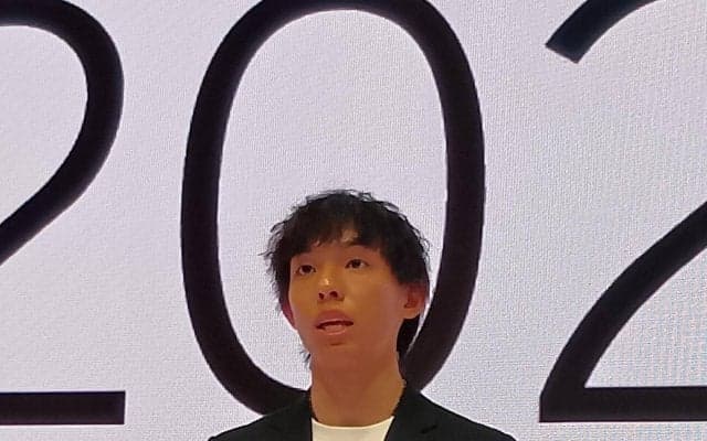 【陸上】青学大出身の黒田朝日がGMO入社式参加「感動を届けられる選手に」