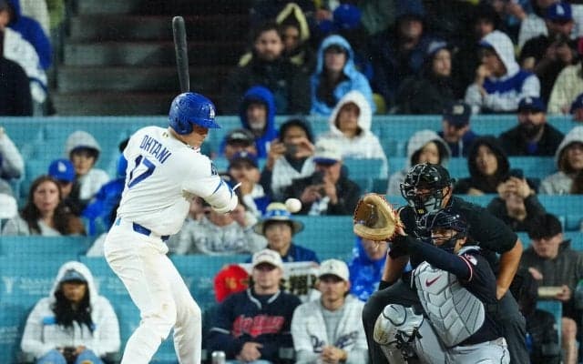 大谷翔平　今季初二刀流試合は７回に初安打　投げては６回無失点　２点リードで終盤へ