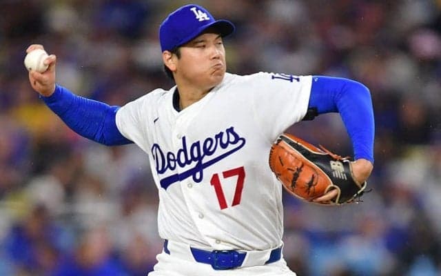 大谷翔平、雨のマウンドは「難しかった」　今季初勝利に手ごたえ「全球種しっかり投げられた」