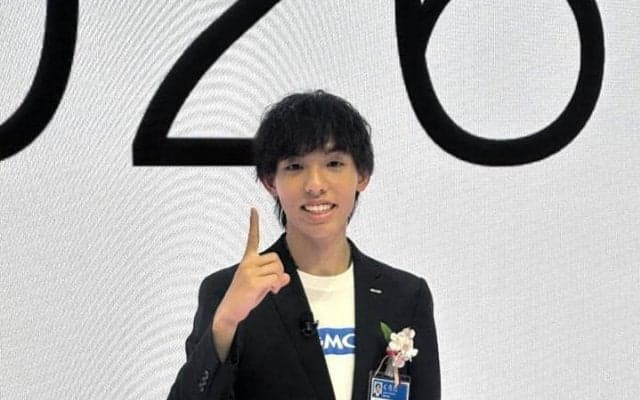 陸上　黒田朝日がＧＭＯ入社式に出席　２８年ロス五輪へ「そういった舞台で優勝できる選手を目指したい