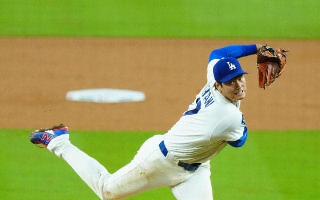 最遅111キロ…大谷翔平カーブ多投「脱力二刀流」で今季初勝利「軽く投げて」フルシーズン登板へ