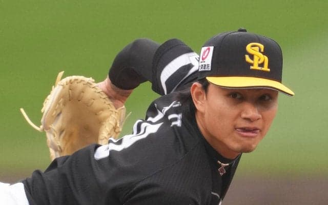【こんな人】よく使う日本語は「ヤバい」ソフトバンク徐若熙、“ヤバい”投球で来日初勝利