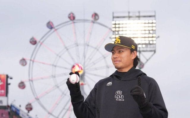 【ソフトバンク】徐若熙、来日初登板初勝利「海野捕手がいいリードをしてくれた」／一問一答