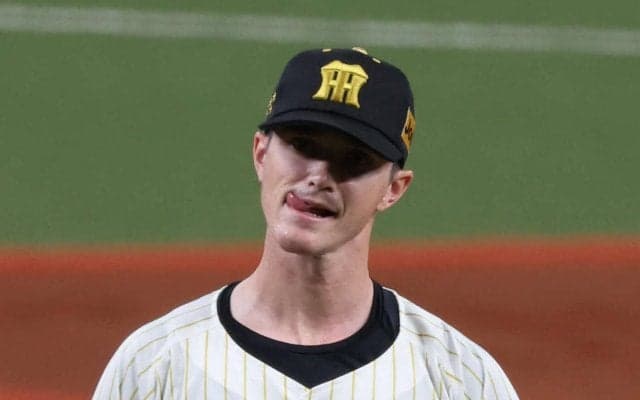 【阪神】初先発の新外国人ルーカスは５回途中４失点で降板　初回３失点、２回は宮崎に被弾