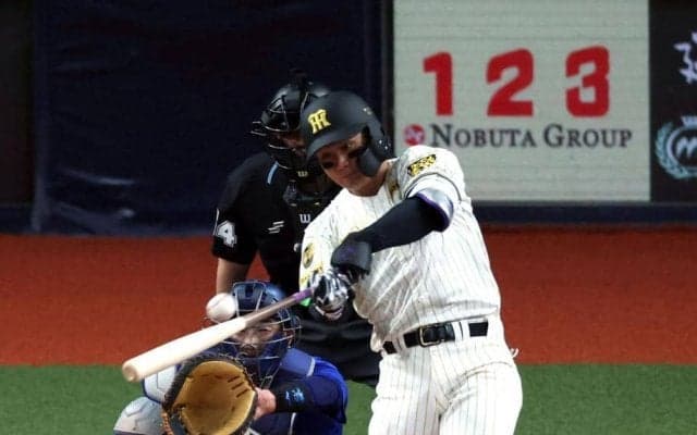 阪神・森下が反撃の今季２号ソロ　開幕から５戦２発と好調