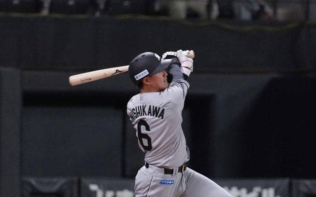 【ロッテ】13イニングぶり安打　西川史礁４回に日本ハム北山亘基から中前打、その後ソトが３ラン