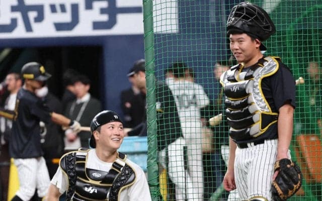 【阪神】６回捕手交代、伏見寅威から坂本誠志郎に　実力派２人が５試合トータル出場機会分け合う