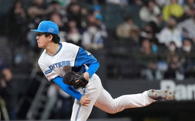 【日本ハム】“お茶たてポーズ”北山亘基、初登板は６回途中４失点KO「チームに申し訳ない」