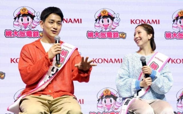 フィギュアスケート　りくりゅう桃鉄２で真剣勝負「ボンビーくっつけ合いしていた」「手加減しているのにりくちゃんがカード破壊してくる」
