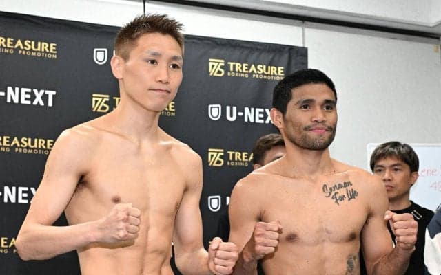 【ボクシング】マーロン・タパレス計量オーバーも小国陣営合意で再計量なし、３日ノンタイトル戦