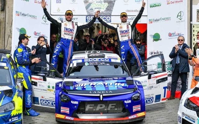 ランチア・イプシロン・ラリー2HFインテグラーレがイタリアとフランスのラリーでデビューウイン