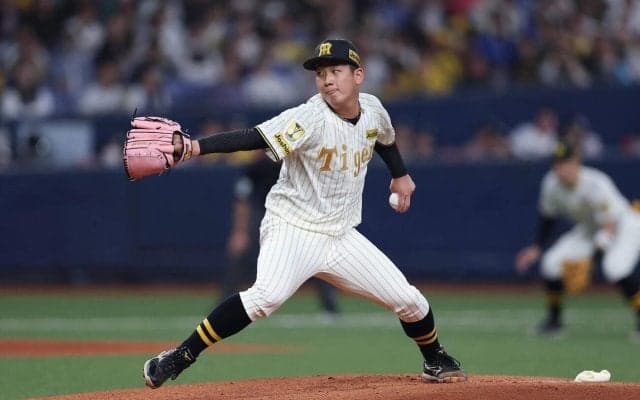 【阪神】今季初先発の伊原陵人、５回１安打１失点好投　勝利投手の権利持って降板