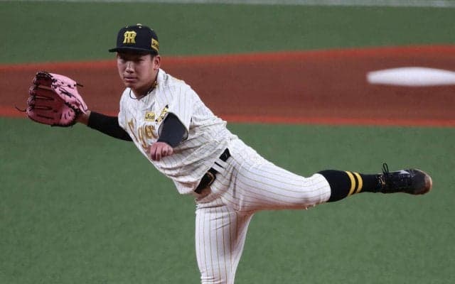 【とっておきメモ】298日ぶり勝利の阪神伊原陵人のグラブはなぜピンク色？「人は関係ない」