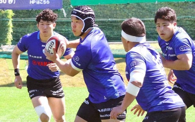 【ラグビーリーグワン】静岡ブルーレヴズのプロップ山下憲太　４日に地元長崎で相模原戦「山下家が大集合します！」