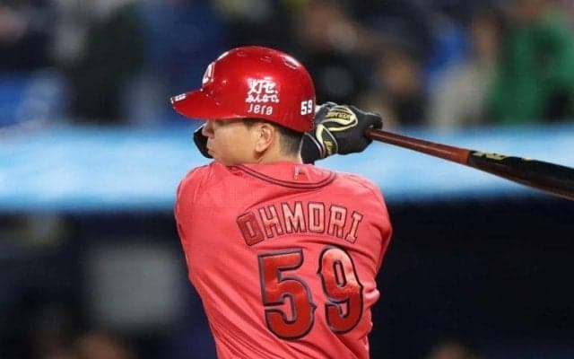 広島・大盛　今季初スタメンで先制打「もう一試合一試合なので」　ドラ１平川の登録抹消で巡ってきた出場機会応えた