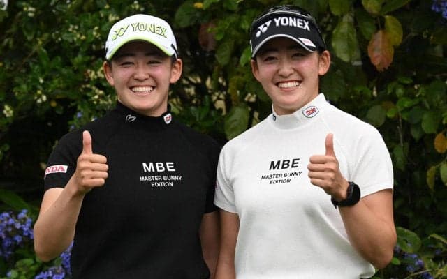 岩井ツインズ、砂漠の観光地セドナへ　姉・明愛「口の中ジャリジャリ」米女子ツアー合間に息抜き