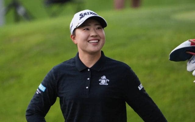 23歳になりました 竹田麗央は最終ホールで少し緊張