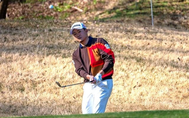 今平周吾が2イーグルで急浮上「チャンスは作れるコース」