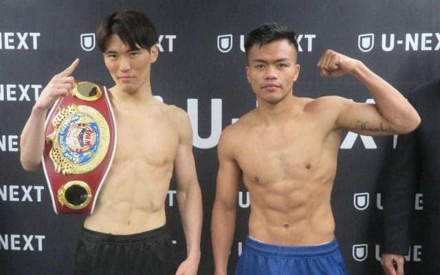 【ボクシング】アジア王者豊嶋亮太「良い内容にしていくのは必然」４日の初防衛戦を前に前日計量