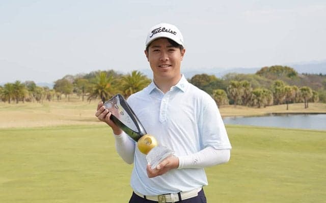 29歳の大内智文が開幕戦でプロ初優勝 4打差圧倒の完全V／国内男子下部