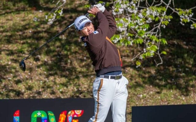 今平周吾、2イーグルなど2位浮上「良い位置で予選を終えられた」