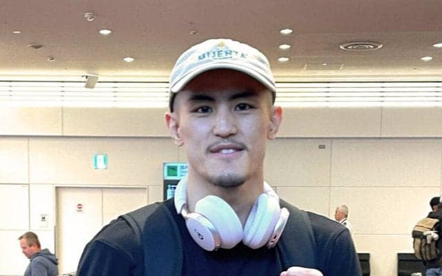 【ボクシング】バンタム級世界ランカー・秋次克真が“凱旋帰国” 那須川天心-エストラダ戦の前座で“日本デビュー”