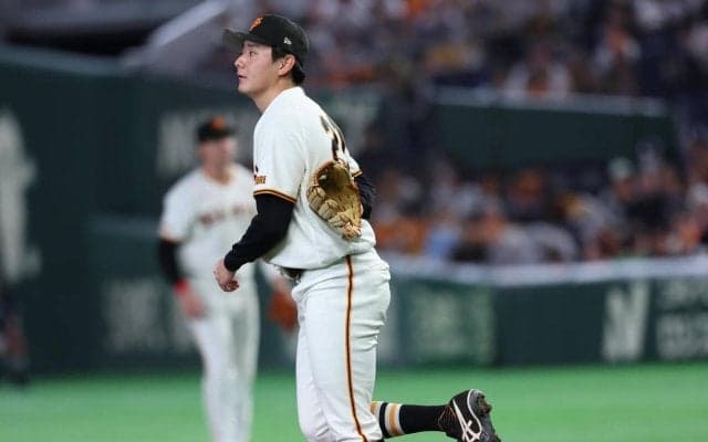 【巨人】ルーキー竹丸和幸がプロ入り後初めて左打者に打たれた安打が先制適時打に
