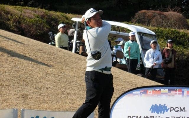 【ゴルフ】13－14歳の部男子は廣橋璃人１位で東日本決勝へ　世界ジュニア東北・北海道予選