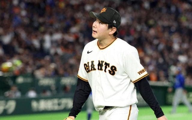 【巨人】ドラ１竹丸和幸　開幕２連勝ならず「四球がこの結果を招いた」５回３失点５四死球で降板