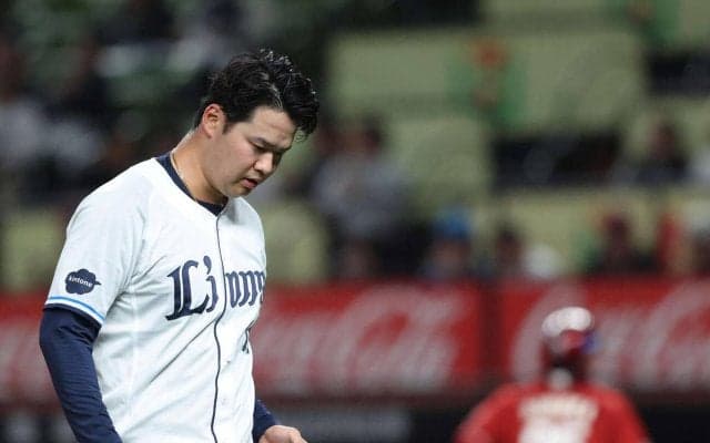【西武】渡辺勇太朗が４回に６連打浴び一挙５失点「本当に悔やまれる」３連敗で単独最下位転落
