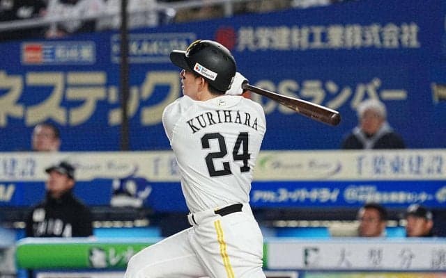 【ソフトバンク】栗原陵矢「つなぐ意識」ロッテ毛利から２ラン　下半身の動作修正でヒット量産