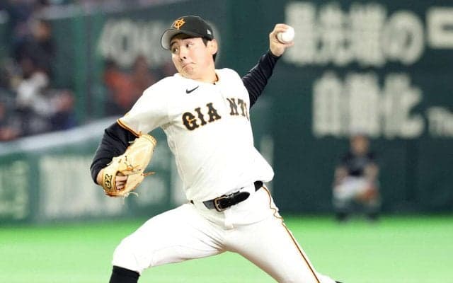 【巨人】竹丸和幸、ボール先行＆四球に苦しみプロ初黒星も「いい経験した。勉強」杉内コーチ