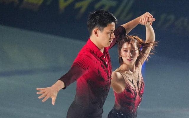 【フィギュア】りくりゅう、今後について「まだ決まっていない」　SOIでミラノ五輪後初舞い