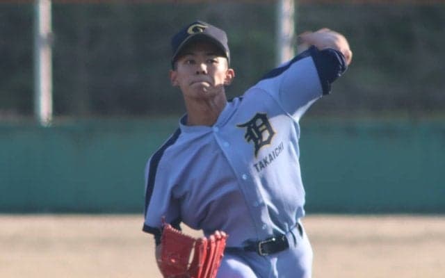 高岡第一の左腕が参加投手の最速148キロを計測！高卒プロ志望を明言【U-18代表候補合宿】