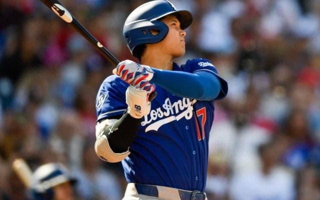 「これを待ってたんだよ！」開幕から28打席目…“ショー・ボム”特有の快音　大谷翔平、待望の今季1号アーチに米記者も興奮