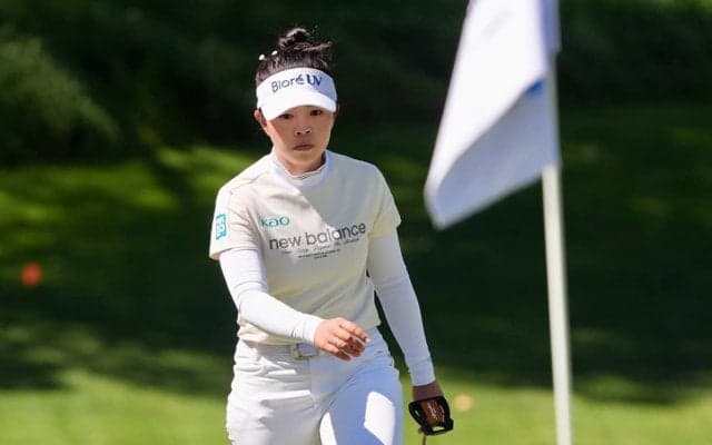 山下美夢有は4位後退「もう一度切り替えて」 岩井明愛7位、畑岡奈紗15位でターン