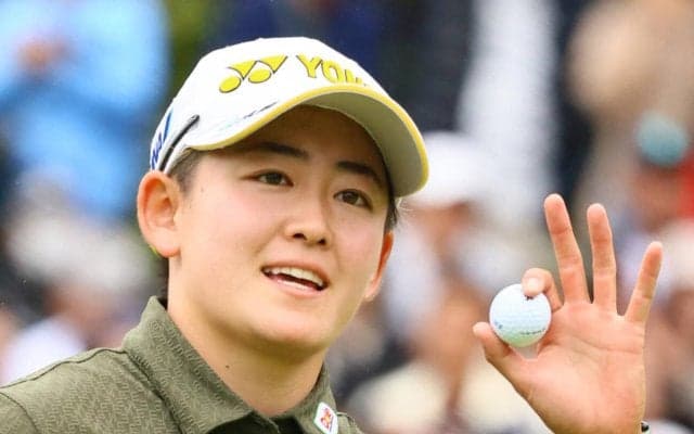 岩井明愛がイーグルなどで27位→７位浮上「伸ばすことができて良かった」　米女子第２Ｒ