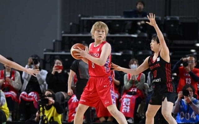 【Wリーグファイナル】デンソーが先勝…髙田真希が26得点でチームをけん引、トヨタ自動車の猛追を振り切る