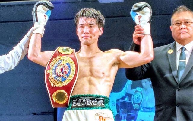 【ボクシング】ＷＢＯ-ＡＰスーパーウエルター級王者・豊嶋亮太、９回ＴＫＯ勝ちで初防衛「３０代の青春、突っ走る」
