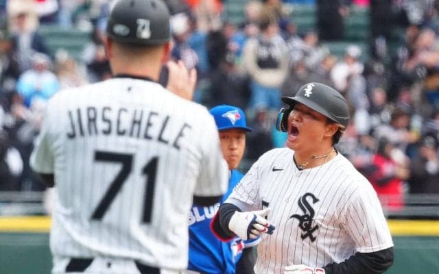 注目の日本人４番対決、逆転２ラン村上宗隆のホワイトソックスに軍配　岡本和真は１安打