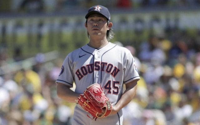 アストロズ今井達也、メジャー初勝利！　６回途中まで3安打無失点　９奪三振と好投
