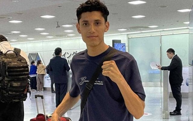 【ボクシング】“逆輸入ボクサー”秋次克真と対戦するホセ・カルデロンが来日 「僕は負けない」…那須川天心-エストラダ戦のアンダーカード