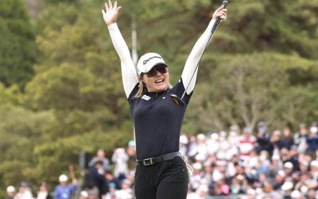 黄金世代の高橋彩華がミラクルで今季初優勝、ツアー通算３勝目飾る　イーグルで追いつきPO制す