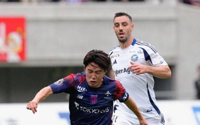 【東京】佐藤龍之介、日本代表帰りでフル出場「W杯へ東京で優勝することも1つのアピール」