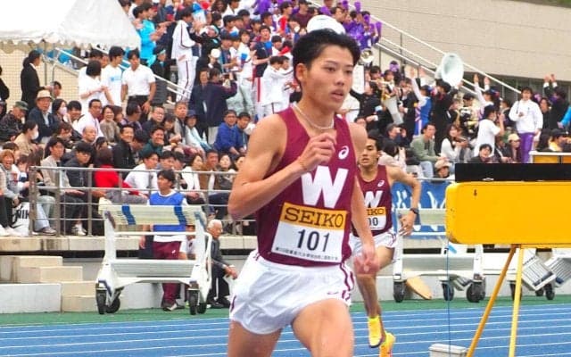 早大「令和の三羽がらす」本田桜二郎がデビュー　伝統のえんじ色ユニホームに「会場に来る前から緊張した」