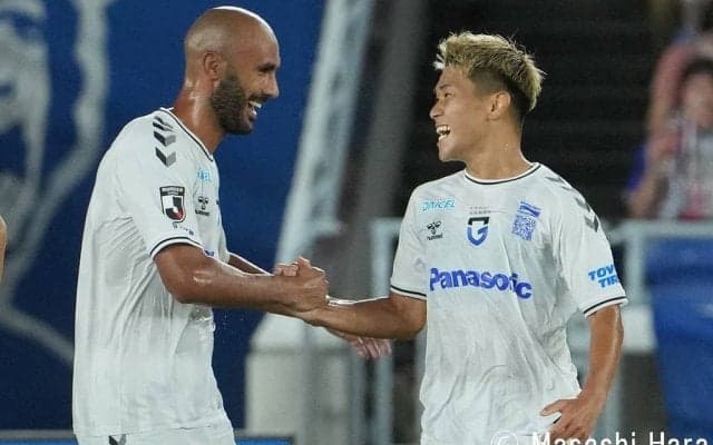 これぞメッシーノ！G大阪の元東京五輪代表候補27歳MF、“復活のゴラッソ弾”が美しい！｢これは2019食野｣｢復活のゴラッソ製造機｣