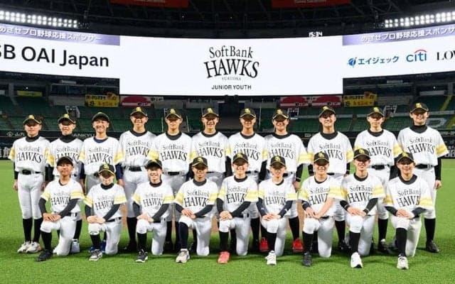 鷹ユース「福岡玄界灘ボーイズ」20選手が本格始動　NPBJr.組から10人…球団OBが指揮