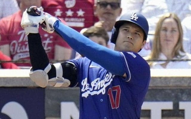 大谷翔平が２戦連発！ＷＳ連覇の地で衝撃アーチ「おまえなんていらない」の大合唱から約半年　再び敵地で快音
