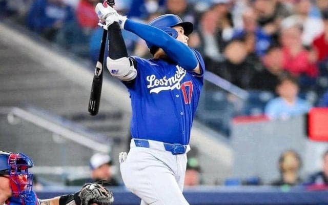 ドジャース　ビジター新ユニホームがスゲー！驚異の着用２戦連続２桁得点→今季最多１４得点　大谷翔平も２戦連発　チームは２戦合計１０発