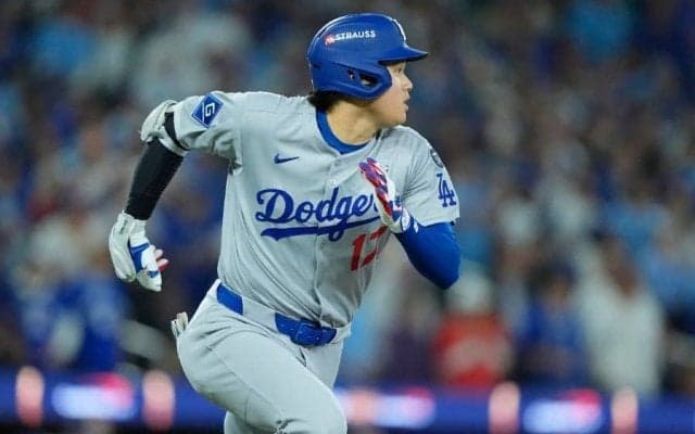 大谷翔平、42試合連続出塁　第1打席で四球…イチロー氏の日本人最長記録まであと「1」
